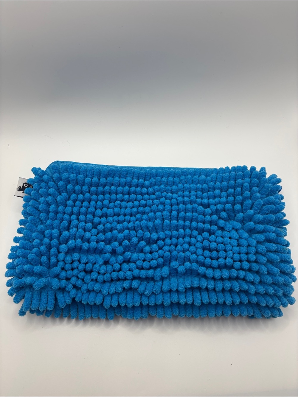 Yoobi Turquoise Chenille Zipper Makeup Pouch